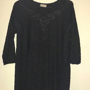 Beaded sweater dress. Incredibly soft
